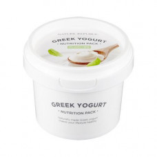 Питательная ночная маска с маслом жожоба Nature Republic Greek Yogurt Nutrition Pack Plain